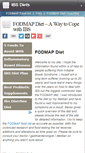 Mobile Screenshot of ibsdiets.org